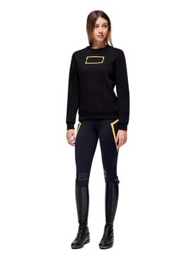 Sudadera Cuello Redondo Mujer RG Negro