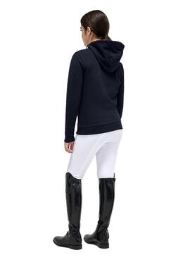 Sudadera Algodón con estampado Niña Cavalleria Toscana Azul