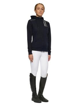 Sudadera Algodón Niña Cavalleria Toscana Azul Marino