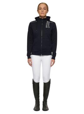 Sudadera Algodón Niña Cavalleria Toscana Azul Marino