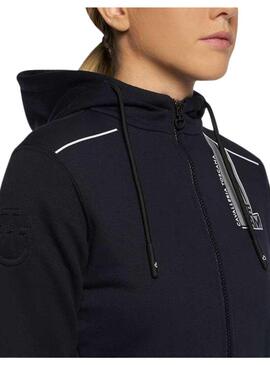 Sudadera Algodón Niña Cavalleria Toscana Azul Marino