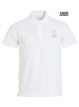 Polo Junior EQUIGALIA Blanco