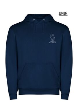 Sudadera Canguro Junior con Capucha EQUIGALIA Marino