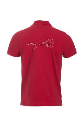 Polo Mujer ABRAIN Rojo