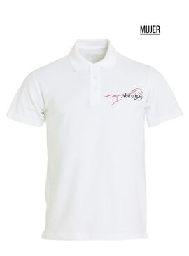 Polo Mujer ABRAIN Blanco