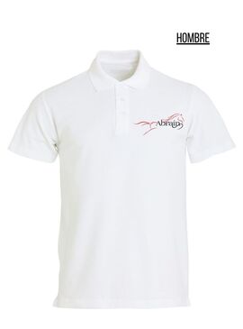 Polo Hombre ABRAIN Blanco