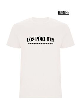 Camiseta Hombre PORCHES Blanco