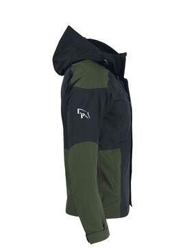 Chaqueta Trekking Adulto PORCHES Negra/Verde