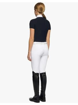 Polo Concurso con estampado Niña Cavalleria Toscana Azul