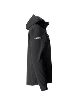 Chaqueta Hombre Softshell ABRAIN Negro