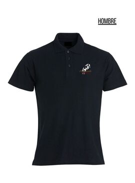 Polo Hombre MANZANEDA Negro