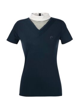 Polo Equithème “Valence” Mujer Marino