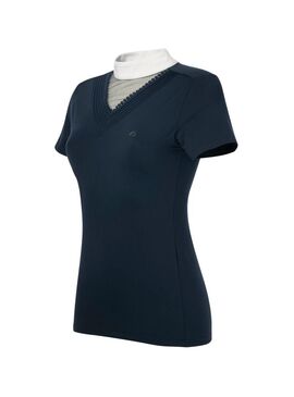 Polo Equithème “Valence” Mujer Marino