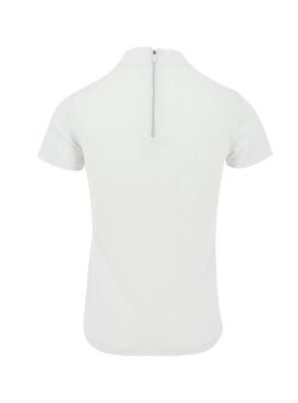 Polo Equithème “Valence” Mujer Blanco