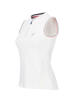 Polo Mujer Equithème “Mia” Blanco