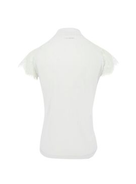 Polo Equithème “Hongkong” Mujer Blanco