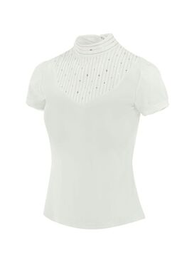 Polo Equithème “Vilamoura” Mujer Blanco