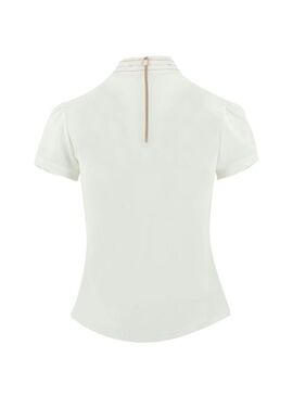 Polo Equithème “Vilamoura” Mujer Blanco