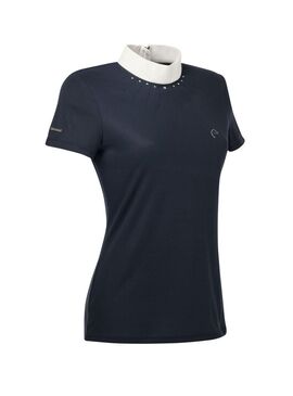 Polo Equithème “Efel” Mujer Marino