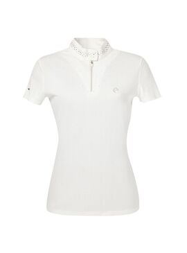 Polo Equithème “Bol” Mujer Blanco