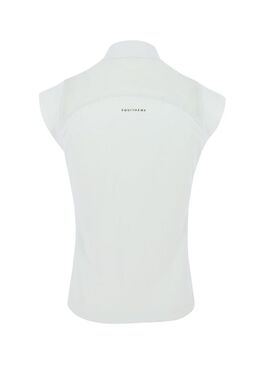 Polo Equithème “Brussels” Mujer Blanco