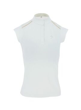 Polo Equithème “Brussels” Mujer Blanco