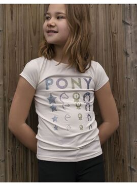 Camiseta Equithème “Lise” Junior Crudo