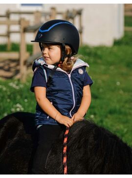 Chaqueta Reversible Equithème “Mady” Junior Marino