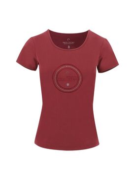 Camiseta Equithème “Anna” Mujer Cereza