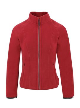 Chaqueta Polar Equithème “Lena” Mujer Cereza