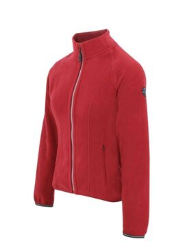 Chaqueta Polar Equithème “Lena” Mujer Cereza