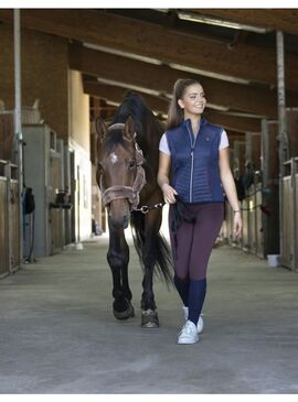 Chaleco Híbrido Equithème “Luna” Mujer Marino