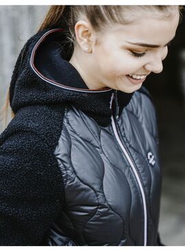 Anorak  Equithème “Celia” Mujer Negro