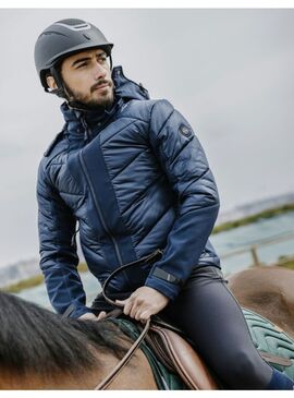 Chaqueta Softshell Equithème “Chris” Hombre Marino