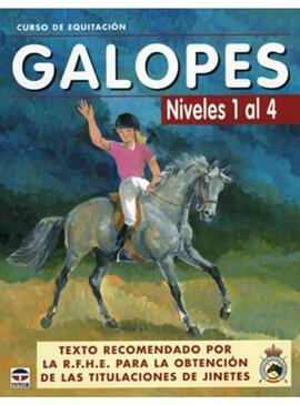 Libro curso equitación Galope Nº 1 a 4