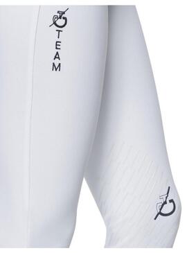 Pantalón Cintura Alta TEAM Mujer Cavalleria Toscana Blanco