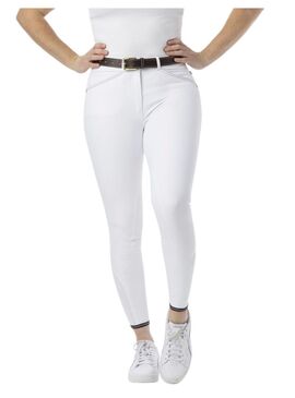 Pantalón Equithème “Yolande” Mujer Blanco