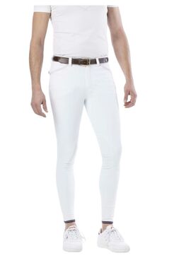 Pantalón Equithème “Eliot” Hombre Blanco