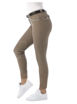 Pantalón Equithème “Verona” Hombre Marino/Beige