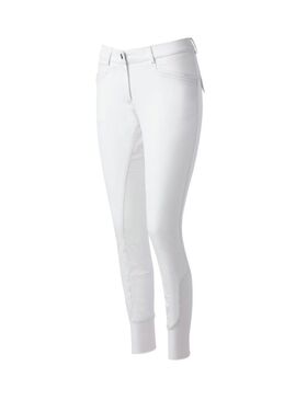 Pantalón Equithème “Micro” con culera de silicona Mujer Blanco