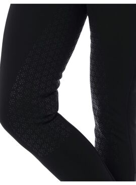 Pantalón Softshell Equithème “Kitzbuhl” con Culera de Silicona Mujer Negro