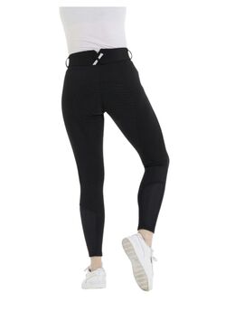 Pantalón Equithème “Claudine” con Culera de Silicona Mujer Negro