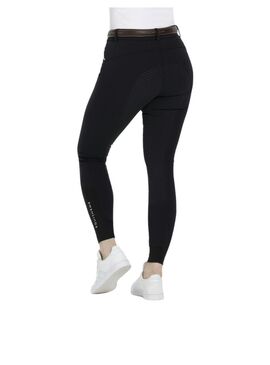 Pantalón Equithème “Gizel”, Culera de Silicona Mujer Negro