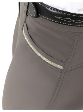 Pantalón Equithème “Gizel”, Culera de Silicona Mujer Taupe