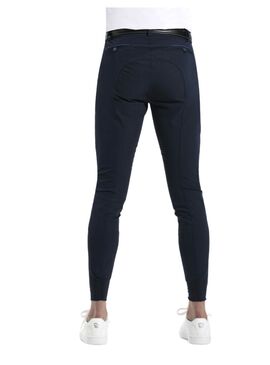 Pantalón Equithème “Georg” con Culera de Silicona Hombre Marino