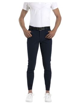 Pantalón Equithème “Georg” con Culera de Silicona Hombre Marino