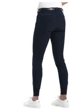 Pantalón Equithème “Georg” con Culera de Silicona Hombre Marino