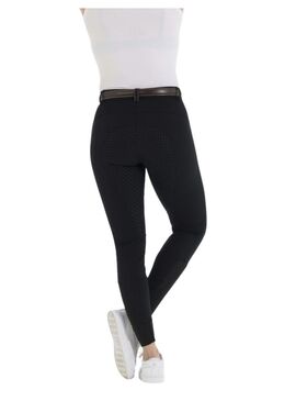 Pantalón Equithème “Kendal” con Culera de Silicona Mujer Negro