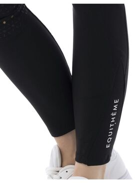 Pantalón Equithème “Lor” Culera de Silicona Mujer Negro