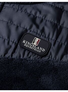 Chaqueta Polar Coral Mujer Kingsland Classic Marino